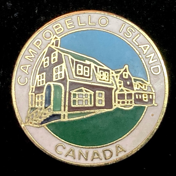 Vintage Campobello Island Souvenir Lapel Pin - Picture 3 of 4